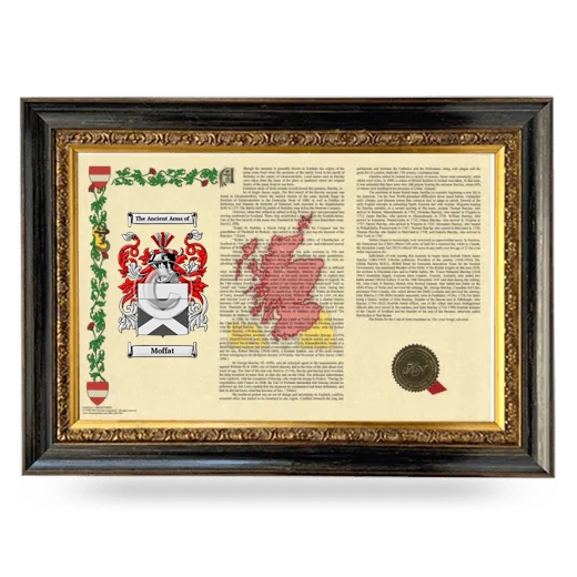 Moffat Armorial Landscape Framed - Heirloom