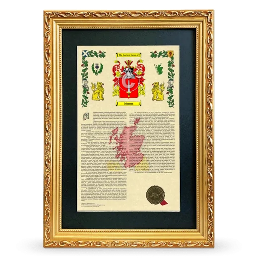 Mogun Deluxe Armorial Framed - Gold