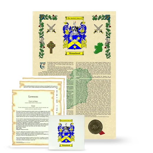 Monnahand Armorial, Symbolism and Large Ceramic Tile