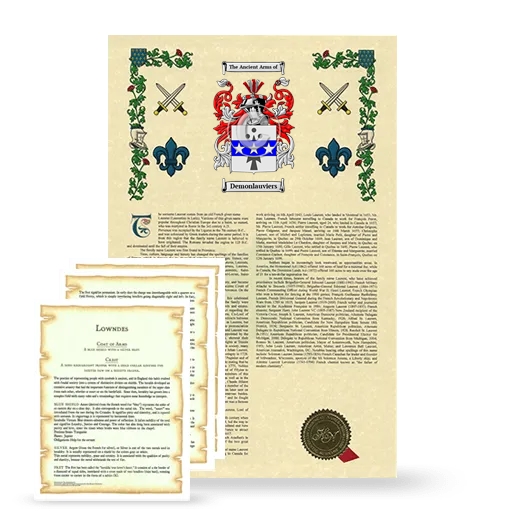Demonlauviers Armorial History and Symbolism package