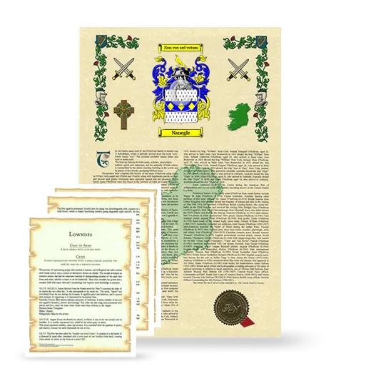 Nanegle Armorial History and Symbolism package