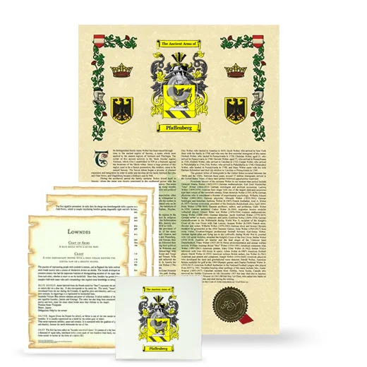 Pfaffenberg Armorial, Symbolism and Large Ceramic Tile