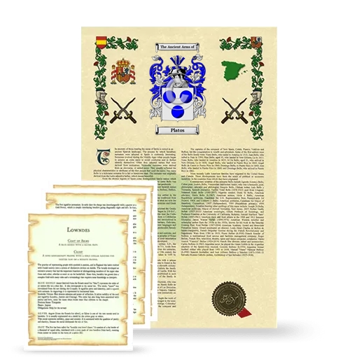 Platos Armorial History and Symbolism package