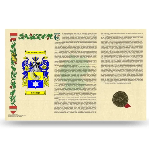 Rottings Armorial History Landscape Style
