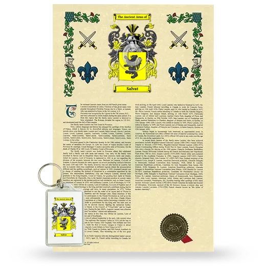 Salvat Armorial History and Keychain Package
