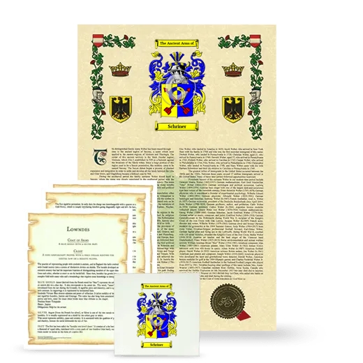 Schriner Armorial, Symbolism and Large Ceramic Tile