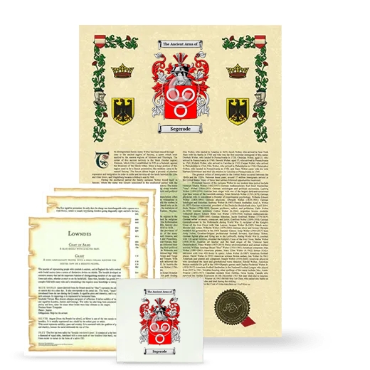 Segerode Armorial, Symbolism and Large Ceramic Tile