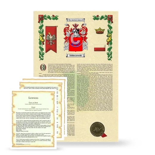 Sobieczewski Armorial History and Symbolism package