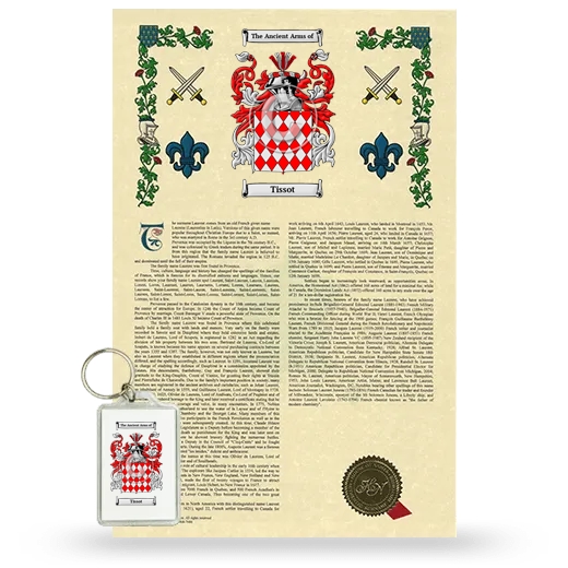 Tissot Armorial History and Keychain Package