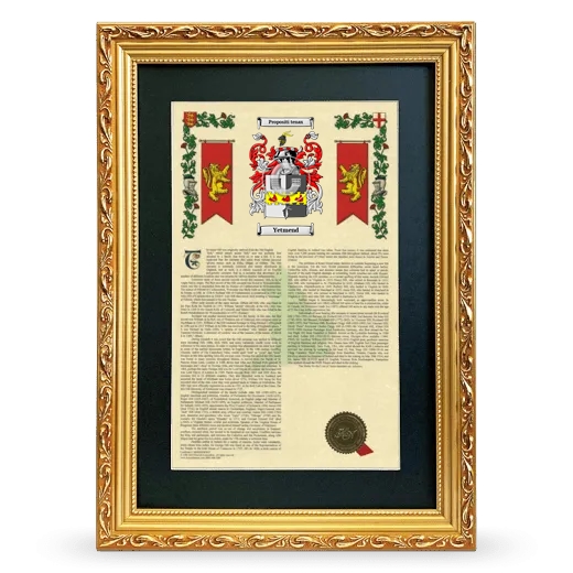Yetmend Deluxe Armorial Framed - Gold