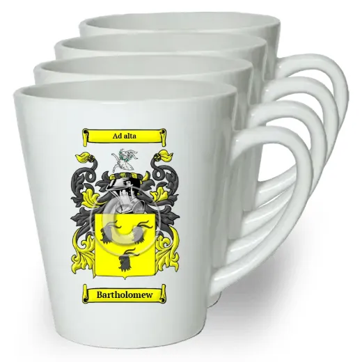 Bartholomew Set of 4 Latte Mugs