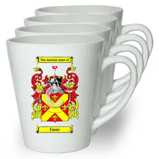 Farre Set of 4 Latte Mugs
