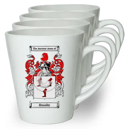 Husaby Set of 4 Latte Mugs