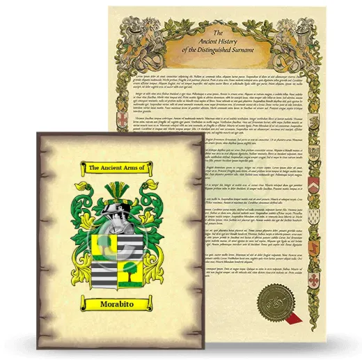 Morabito Coat of Arms and Surname History Package