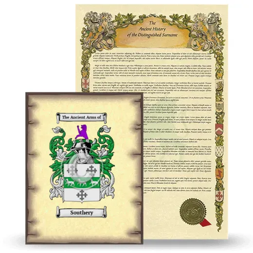 Southery Coat of Arms and Surname History Package