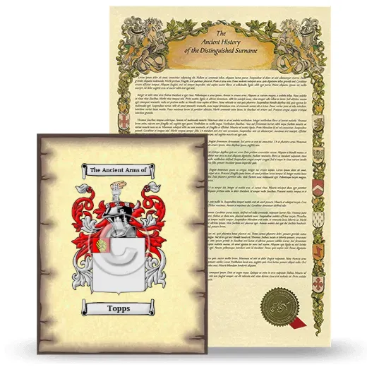 Topps Coat of Arms and Surname History Package