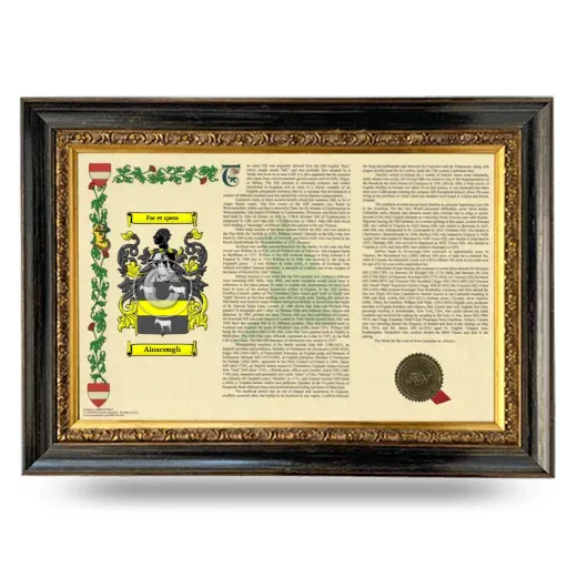 Ainscough Armorial Landscape Framed - Heirloom