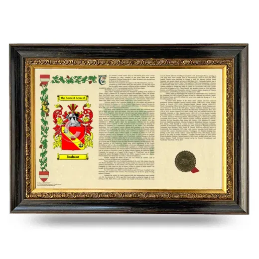 Brabant Armorial Landscape Framed - Heirloom