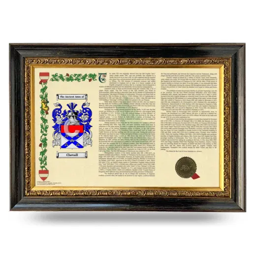 Chevall Armorial Landscape Framed - Heirloom