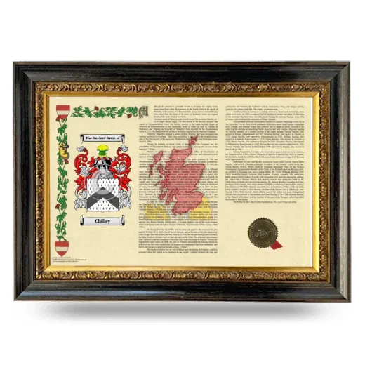 Chilley Armorial Landscape Framed - Heirloom