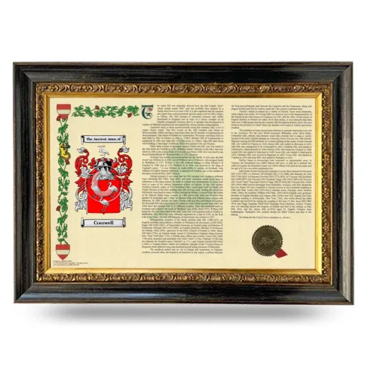 Cranwell Armorial Landscape Framed - Heirloom