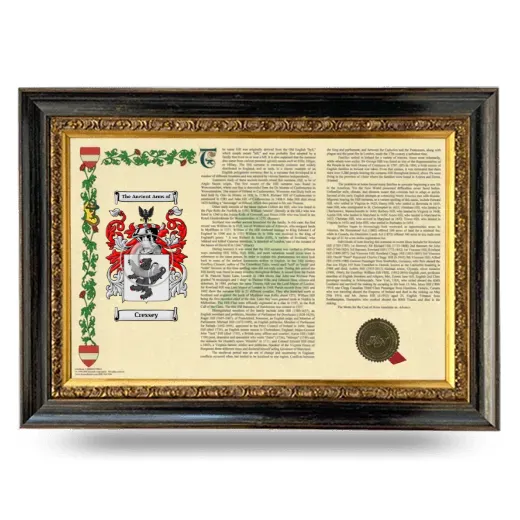 Cressey Armorial Landscape Framed - Heirloom