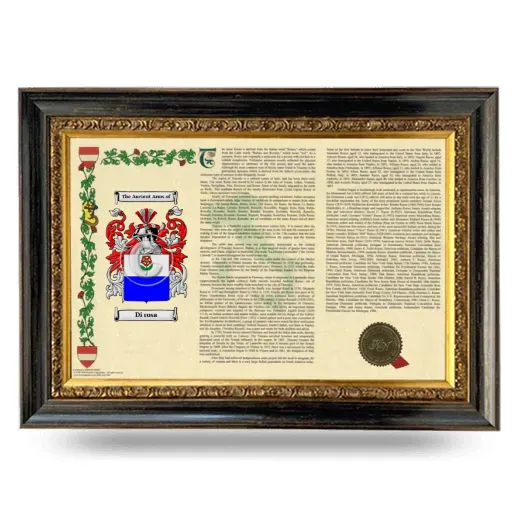 Di rosa Armorial Landscape Framed - Heirloom