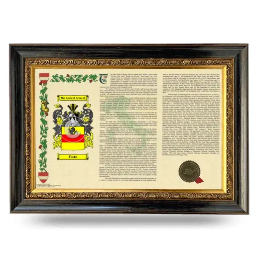 Forte Armorial Landscape Framed - Heirloom