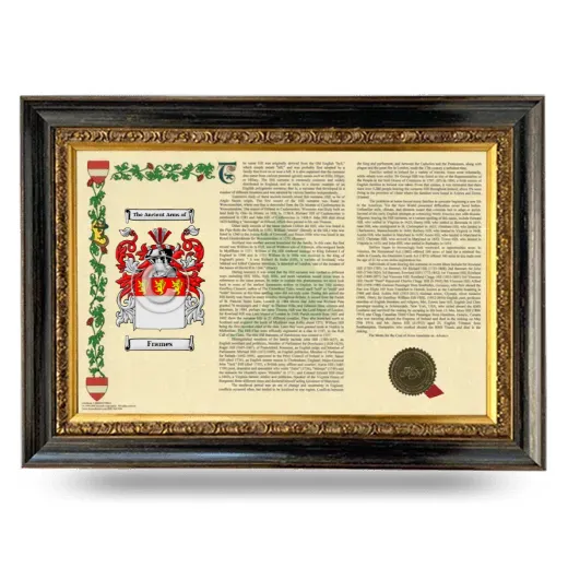 Frames Armorial Landscape Framed - Heirloom