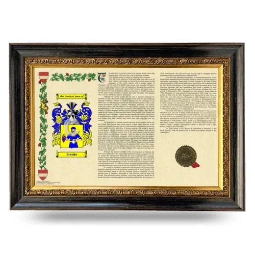 Franke Armorial Landscape Framed - Heirloom