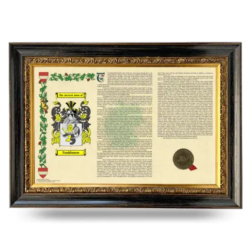Funkhouse Armorial Landscape Framed - Heirloom