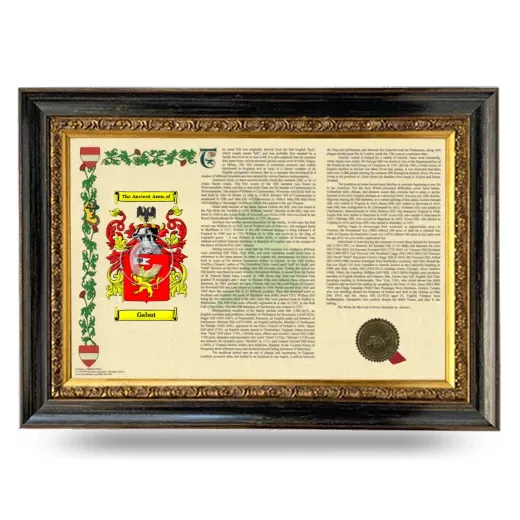Gabut Armorial Landscape Framed - Heirloom