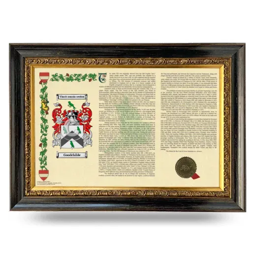 Goodchilde Armorial Landscape Framed - Heirloom