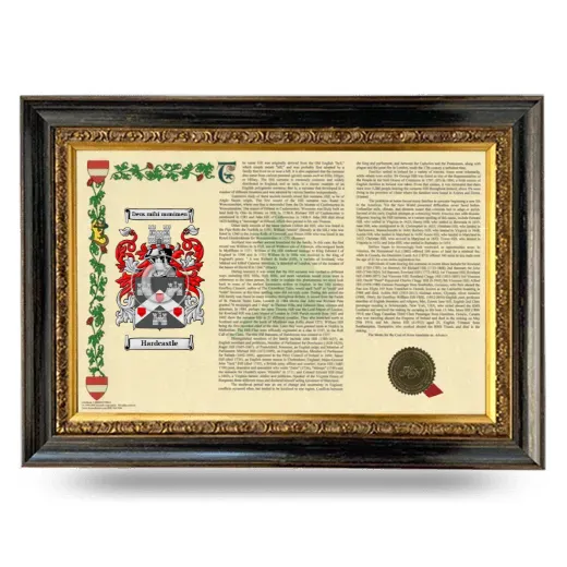 Hardcastle Armorial Landscape Framed - Heirloom