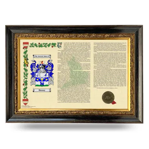 Hessay Armorial Landscape Framed - Heirloom