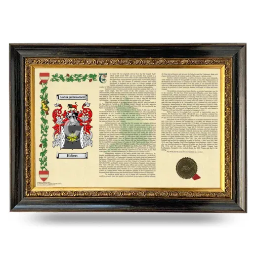 Hobert Armorial Landscape Framed - Heirloom