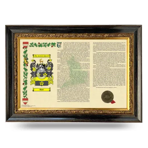 Hort Armorial Landscape Framed - Heirloom