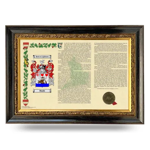 Hurds Armorial Landscape Framed - Heirloom