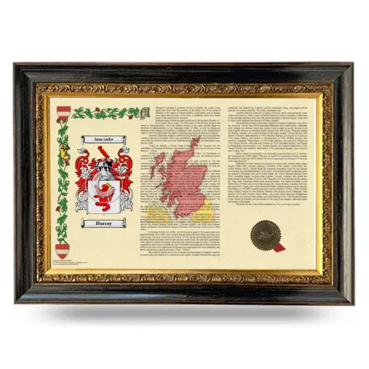 Hurray Armorial Landscape Framed - Heirloom