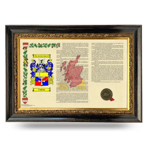 I'anson Armorial Landscape Framed - Heirloom