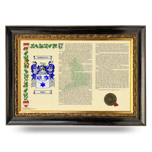 Iness Armorial Landscape Framed - Heirloom
