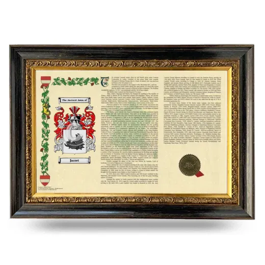 Jarret Armorial Landscape Framed - Heirloom
