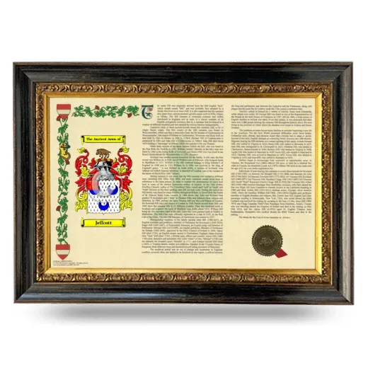Jeffcott Armorial Landscape Framed - Heirloom