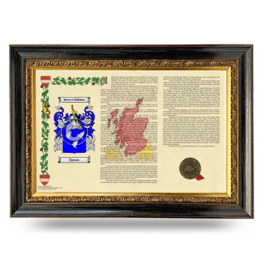 Jipson Armorial Landscape Framed - Heirloom