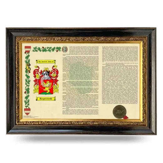 Kasperowski Armorial Landscape Framed - Heirloom