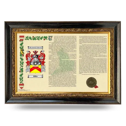 Kibbe Armorial Landscape Framed - Heirloom