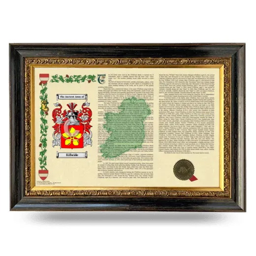 Kilbride Armorial Landscape Framed - Heirloom
