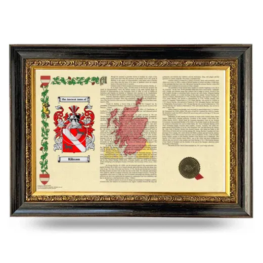 Kilman Armorial Landscape Framed - Heirloom