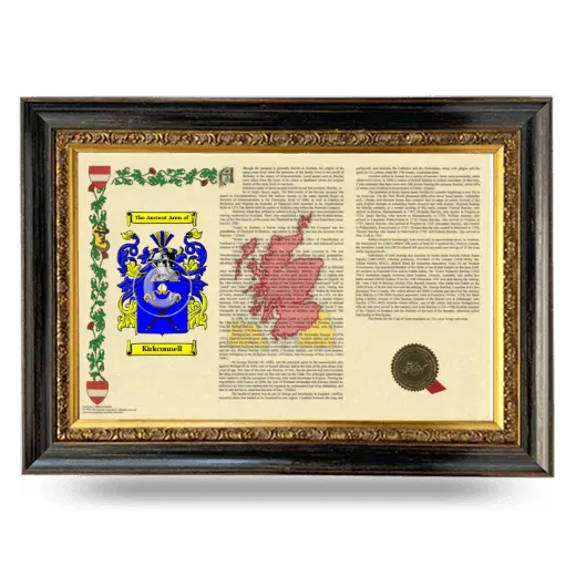 Kirkconnell Armorial Landscape Framed - Heirloom