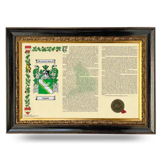 Lepere Armorial Landscape Framed - Heirloom